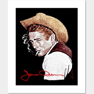 James Dean Posters and Art